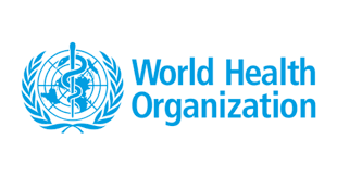 Logo World Health Organization. Organizzazione che si occupa di garantire a tutti gli esseri umani il miglior livello di salute possibile, tra cui anche il benessere psicologico dei lavoratori